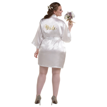 Picture of BRIDE'S ROBE - ADULT PLUS