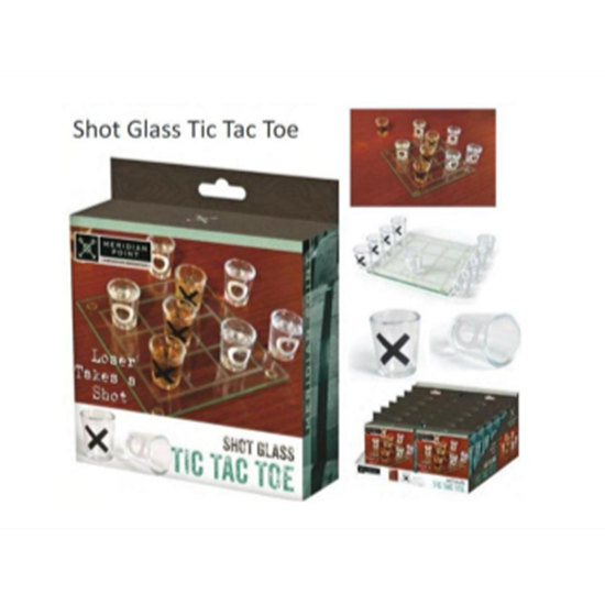 Image sur SHOT GLASS TIC TAC TOE GAME