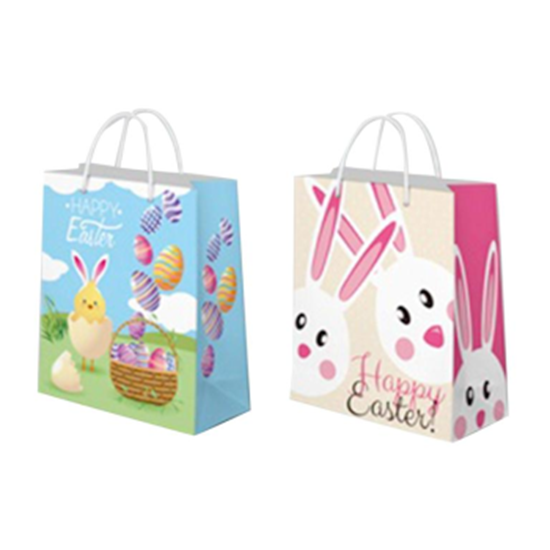 Picture of DECOR - EASTER MATTE GIFT BAG - JUMBO