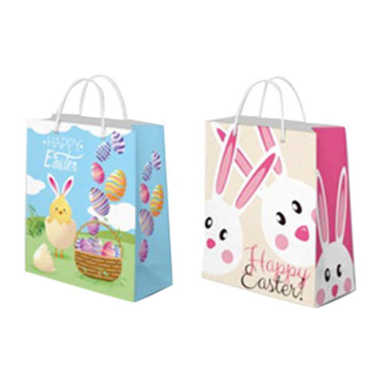 Picture of DECOR - EASTER MATTE GIFT BAG - MEDIUM