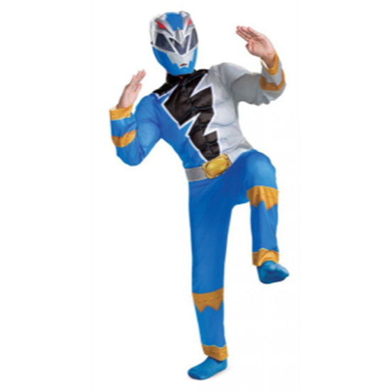 Picture of POWER RANGER BLUE RANGER DINO FURY - KIDS MEDIUM