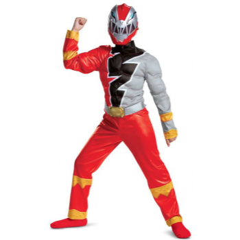 Image de POWER RANGER RED RANGER DINO FURY - KIDS MEDIUM