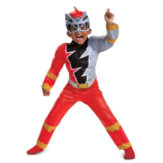 Image sur POWER RANGER RED RANGER DINO FURY - KIDS SMALL