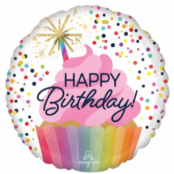 Image de 18'' FOIL -  HAPPY BIRTHDAY CONFETTI SPRINKLE