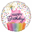 Picture of 18'' FOIL -  HAPPY BIRTHDAY CONFETTI SPRINKLE