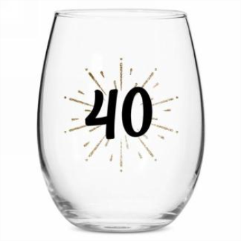 Picture of 40 STEMLESS WINE GLASS
