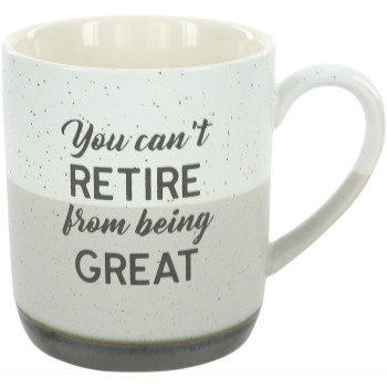 Picture of DECOR - 15oz  YOU CAN'T RETIRE MUG