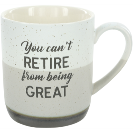 Image sur DECOR - 15oz  YOU CAN'T RETIRE MUG