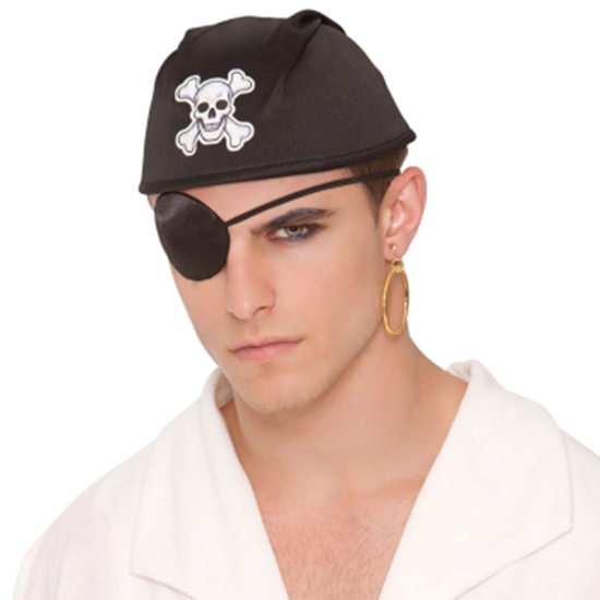 Image sur PIRATE EYE PATCH AND EARRING SET