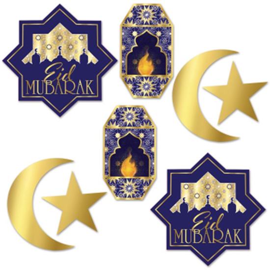 Picture of EID - RAMADAN FOIL CUTOUTS