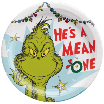 Picture of TABLEWARE - THE GRINCH 10" PLATES