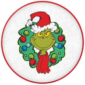 Image de TABLEWARE - THE GRINCH ROUND PLATTER