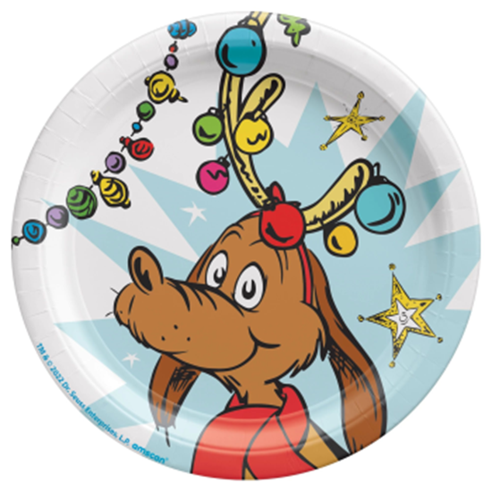 Image sur TABLEWARE - THE GRINCH 7" PLATES - MAX