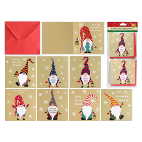 Image sur DECOR - MINI CHRISTMAS GNOME CARDS