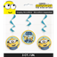Picture of MINIONS  HANGING SWIRLS 3/PKG