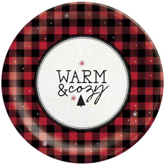 Image sur TABLEWARE - WARM AND COZY 10" ROUND PLATES
