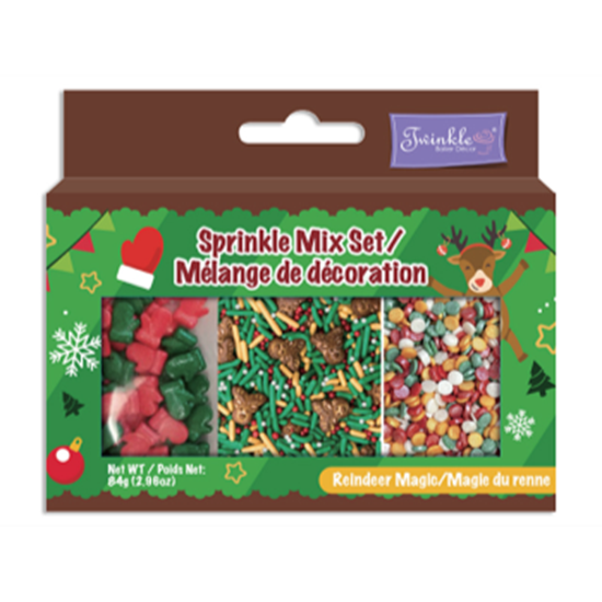 Image sur CANDY - CHRISTMAS SPRINKLE MIX SET - REINDEER MAGIC