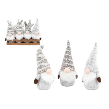Image de DECOR - RUSTIC BIRCH GNOME PLUSH - 6"