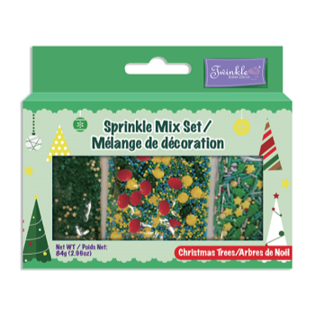 Image de CANDY - CHRISTMAS SPRINKLE MIX SET - CHRISTMAS TREES