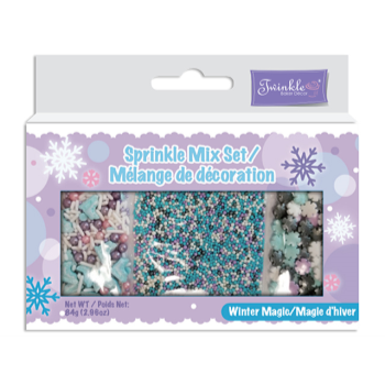 Picture of CANDY - CHRISTMAS SPRINKLE MIX SET - WINTER MAGIC