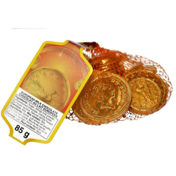 Picture of CANADIAN LOONIE MILK CHOCOLATE COINS
