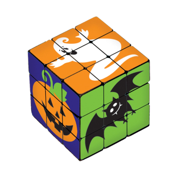 Image de HALLOWEEN PLASTIC PUZZLE CUBE