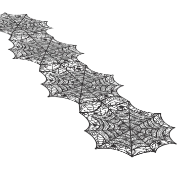 Picture of SPIDER WEB VINYL TABLE RUNNER