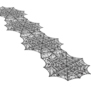 Image de SPIDER WEB VINYL TABLE RUNNER