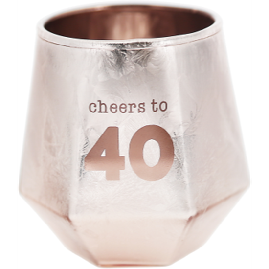 Image sur 40th - 3oz  GEOMETRIC SHOT GLASS