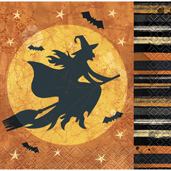 Image de FULL MOON HALLOWEEN BEVERAGE NAPKINS