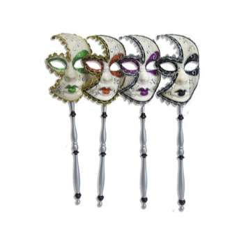Picture of FULL FACE MASK ON STICK - ASSORTED COLORS