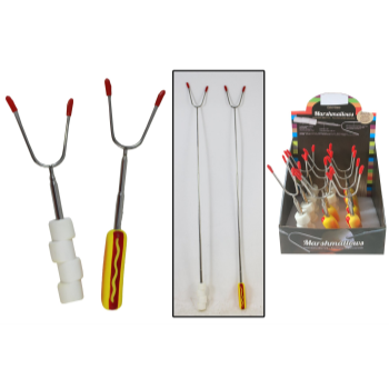 Image de MARSHMALLOW AND HOT DOG FORKS