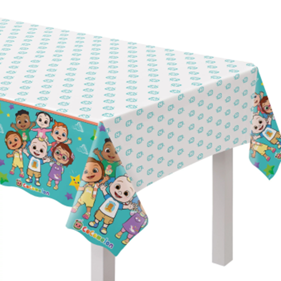 Image sur COCOMELON PLASTIC TABLECOVER