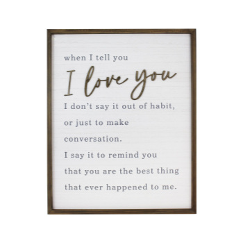 Picture of GIFT LINE - I LOVE YOU FRAME 