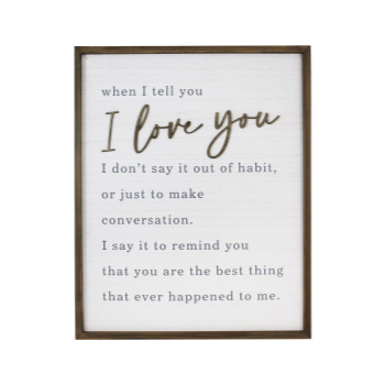 Image de GIFT LINE - I LOVE YOU FRAME 