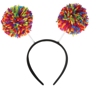 Image de RAINBOW POM POM HEADBOPPER