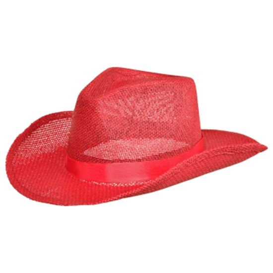 Image sur COWBOY HAT - RED