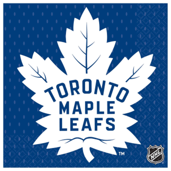 Image sur NHL - TORONTO MAPLE LEAFS - BEVERAGE NAPKINS