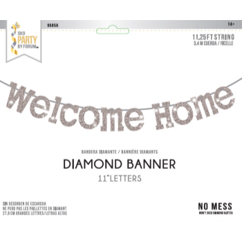 Image de DECOR - WELCOME HOME SILVER BANNER