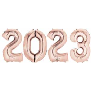 Picture of 40" 2023 SET - ROSE GOLD - INCLUDES HELIUM