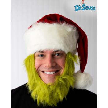 Picture of THE GRINCH PLUSH HAT WITH BEARD