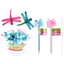 Picture of FAVOUR - PLUSH DRAGON FLY POM POM PENS