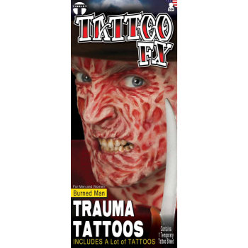 Image de TATTOO - TORCHED -  TRAUMA TATTOO FX