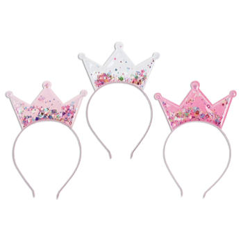 Picture of WEARABLES - CONFETTI FILLED CROWN HEADBAND