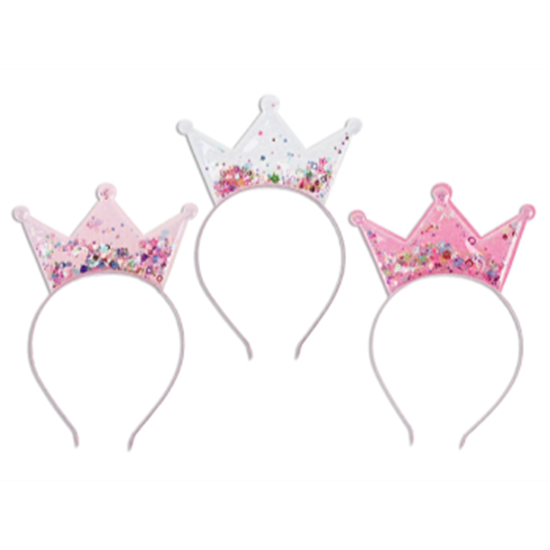 Image sur WEARABLES - CONFETTI FILLED CROWN HEADBAND