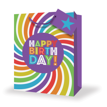 Image de ASST BIRTHDAY EXTRA JUMBO GIFT BAG