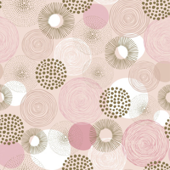 Picture of GIFT WRAP ROLL - PINK BLUSH PATTERN 