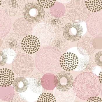 Image de GIFT WRAP ROLL - PINK BLUSH PATTERN 