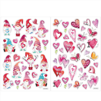 Picture of DECOR - VALENINE'S DAY POP UP FOIL STICKERS