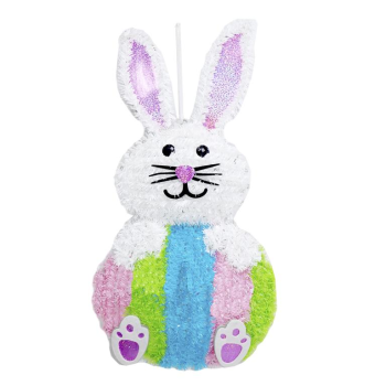 Image de DECOR - TINSEL BUNNY WITH EGG